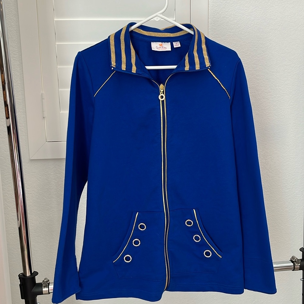 Quaker factory jacket, Size medium, NEW condition. Worn 1 time and washed once.